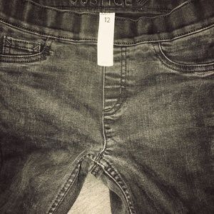 Justice size 12 girls skinny jeans